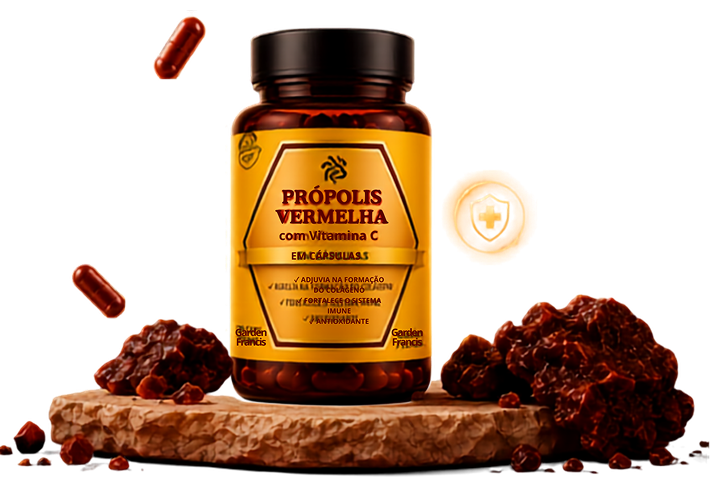 Própolis Vermelha com Vitamina C Garden Francis